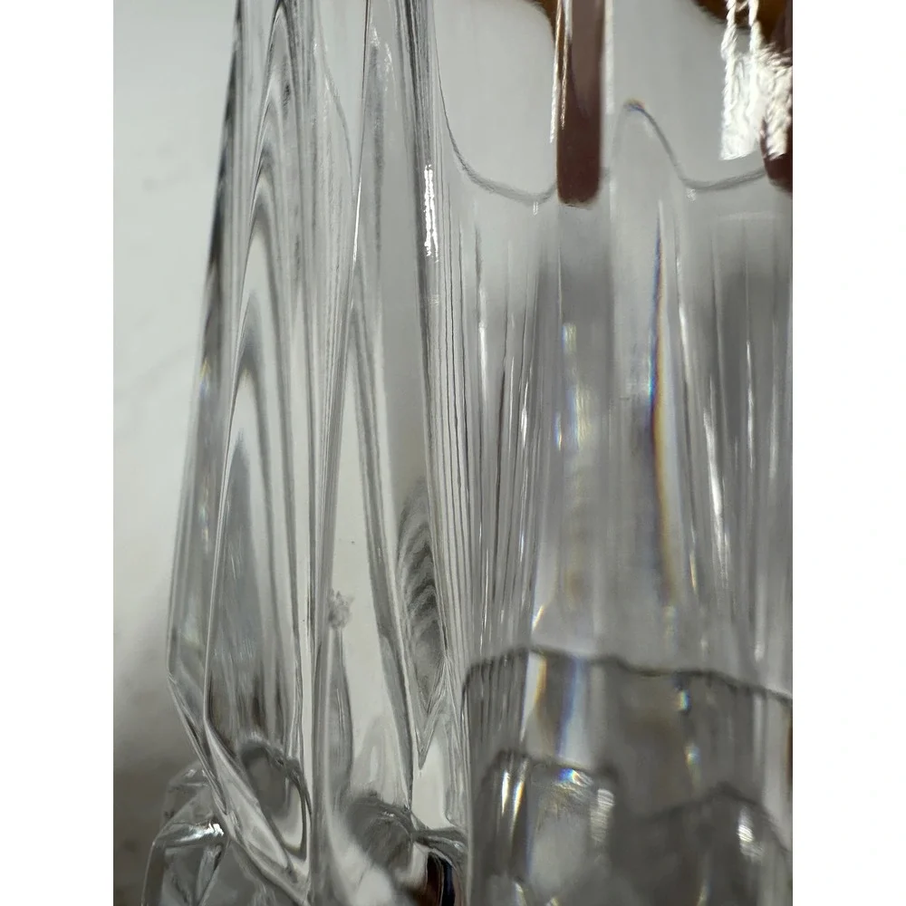 Set of 3  Fostoria Heritage Double Old Fashioned Glasses Clear Crystal